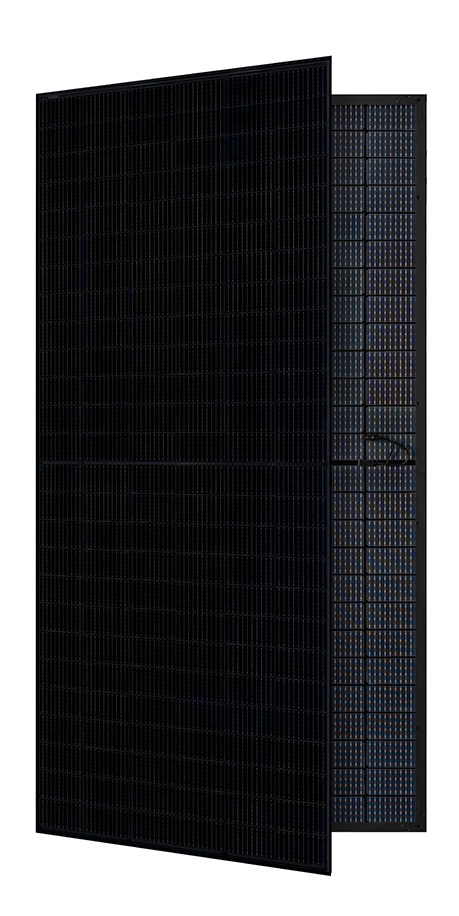 635W 182 Pure Black N-type Bifacial Module